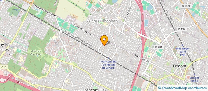 localisation de l'entreprise MONSIEUR ESTEBAN VIDAL FERNANDEZ  FRANCONVILLE