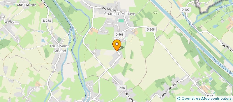 localisation de l'entreprise MONSIEUR ESTEBAN VILLALON  CHATEAU L ABBAYE