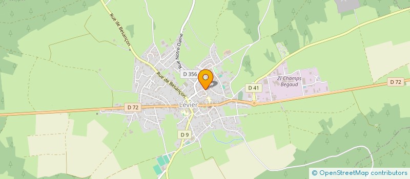 localisation de l'entreprise MONSIEUR ESTEBAN VISENTINI  LEVIER