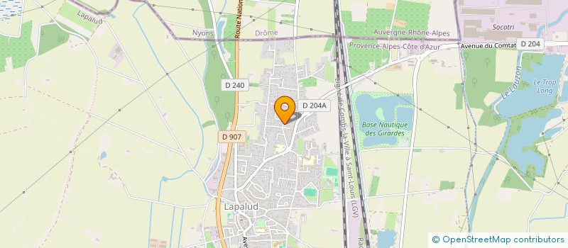 localisation de l'entreprise MONSIEUR ESTEBANE PROPHETE  LAPALUD