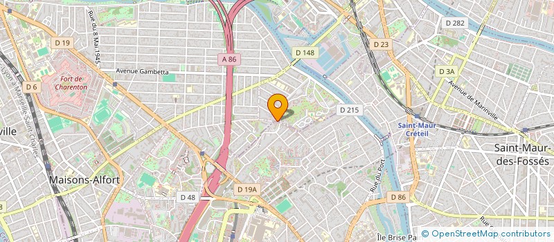 localisation de l'entreprise MONSIEUR ESTEFAN LIMA  MAISONS-ALFORT