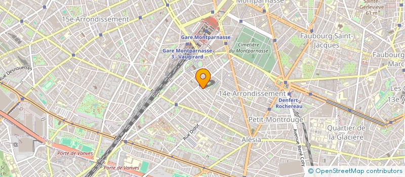 localisation de l'entreprise MONSIEUR ESTELLE EVRARD  PARIS