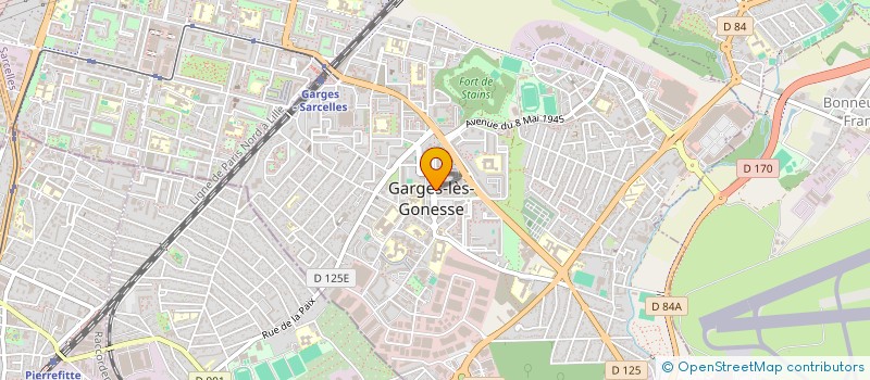 localisation de l'entreprise MONSIEUR ESTERVE BAZELAIS  GARGES-LES-GONESSE