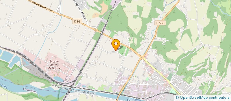 localisation de l'entreprise MONSIEUR ESTEVANE ROLLAND à CREST