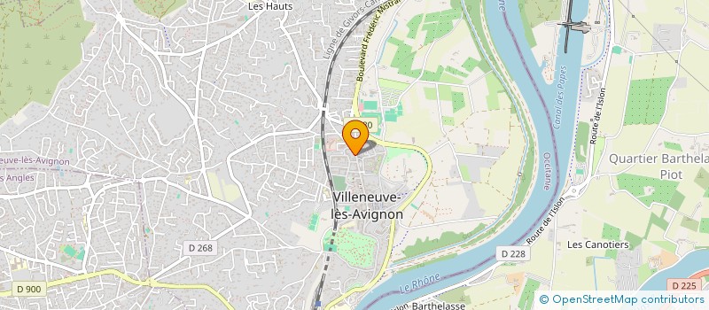 localisation de l'entreprise MONSIEUR ESTEVE CLADERA  VILLENEUVE-LES-AVIGNON