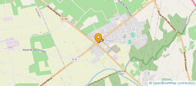 localisation de l'entreprise MONSIEUR ESTEVE CORTES à PLAN-D'ORGON