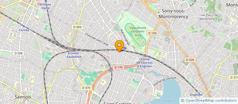 localisation de l'entreprise MONSIEUR ESTEVE GUILLOTIN  EAUBONNE