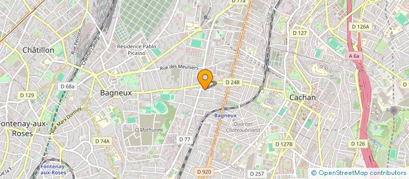 localisation de l'entreprise MONSIEUR ESTEVE MAISON à BAGNEUX