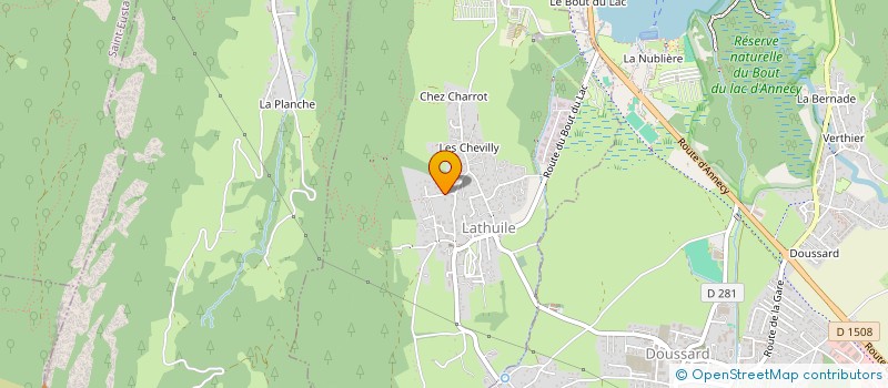 localisation de l'entreprise MONSIEUR ESTEVOO DE MELO  LATHUILE