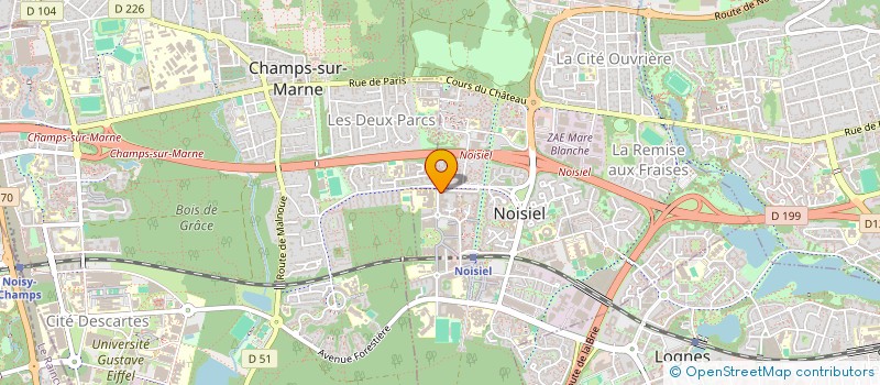 localisation de l'entreprise MONSIEUR ESTIVEN NDENDANI  NOISIEL