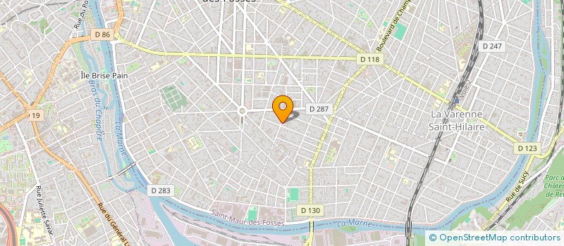 localisation de l'entreprise MONSIEUR ESTRELA LINCON ALVARO  SAINT-MAUR-DES-FOSSES