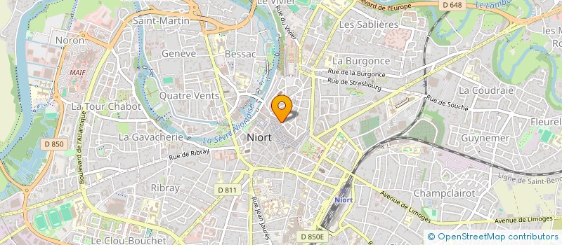 localisation de l'entreprise MONSIEUR ET MADAME BELLAICHE à NIORT