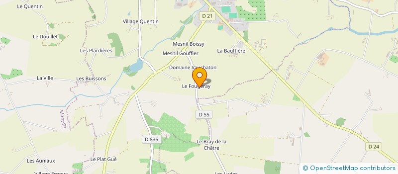 localisation de l'entreprise MONSIEUR ET MADAME BRUNET à SAINT-ROCH-SUR-EGRENNE