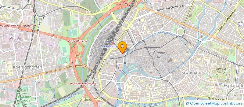 localisation de l'entreprise MONSIEUR ET MADAME DE à STRASBOURG