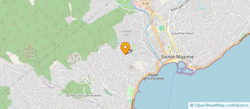 localisation de l'entreprise MONSIEUR ET MADAME DESJARDINS à SAINTE-MAXIME
