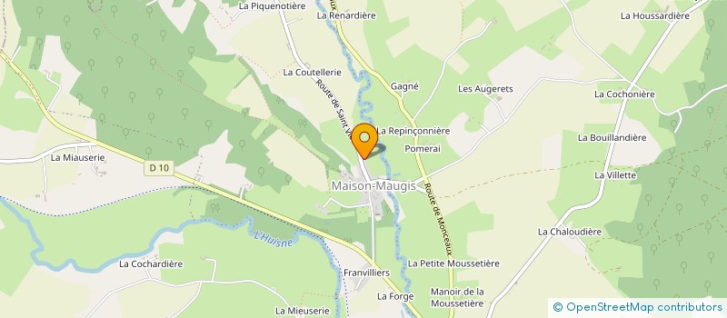 localisation de l'entreprise MONSIEUR ET MADAME GENDRY ANTOINE à SABLONS-SUR-HUISNE