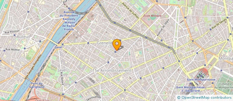 localisation de l'entreprise MONSIEUR ET MADAME LABARTHE  PARIS