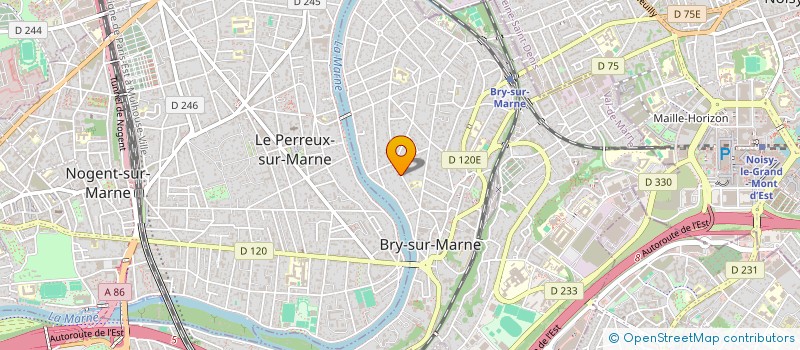 localisation de l'entreprise MONSIEUR ET MADAME LEFEVRE à BRY-SUR-MARNE