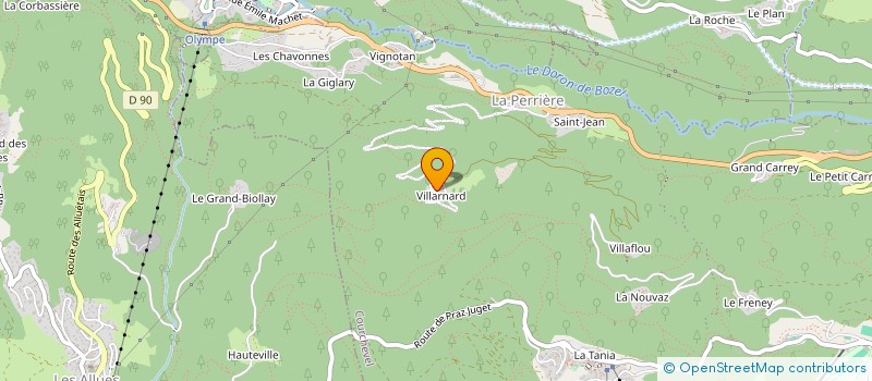 localisation de l'entreprise MONSIEUR ET MADAME LISSACK à COURCHEVEL