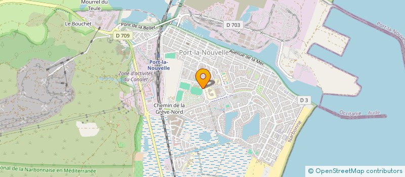 localisation de l'entreprise MONSIEUR ET MADAME MARTIN A  PORT-LA-NOUVELLE