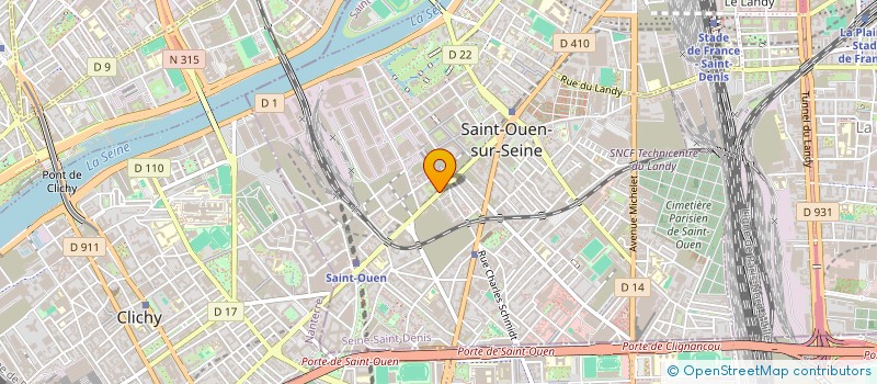 localisation de l'entreprise MONSIEUR ET MADAME MIMOUNI à SAINT-OUEN-SUR-SEINE