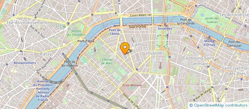 localisation de l'entreprise MONSIEUR ET MADAME SEPCHAT LOUIS à PARIS