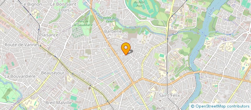 localisation de l'entreprise MONSIEUR ET MADAME TEXTE à NANTES