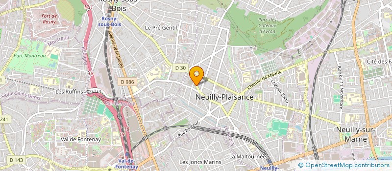 localisation de l'entreprise MONSIEUR ETAN ARICHE  NEUILLY-PLAISANCE