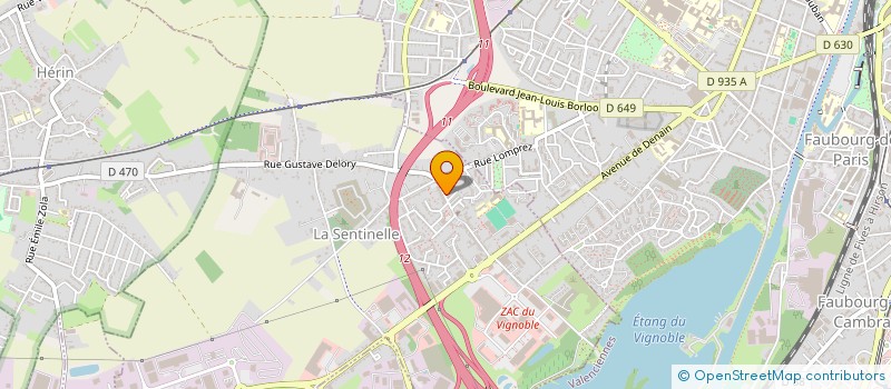 localisation de l'entreprise MONSIEUR ETAN PARADIS  LA SENTINELLE