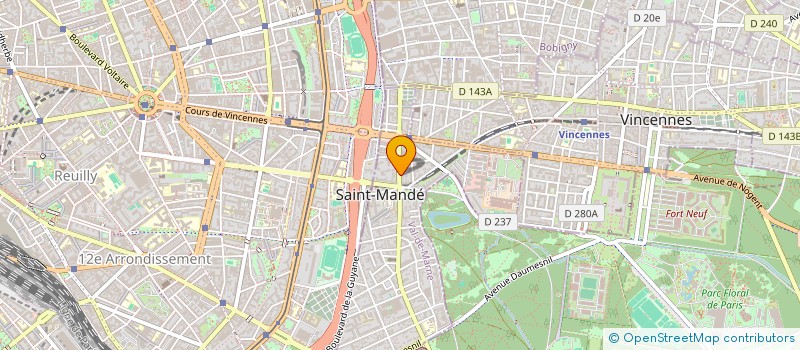 localisation de l'entreprise MONSIEUR ETAN SZPRYCER à SAINT-MANDE