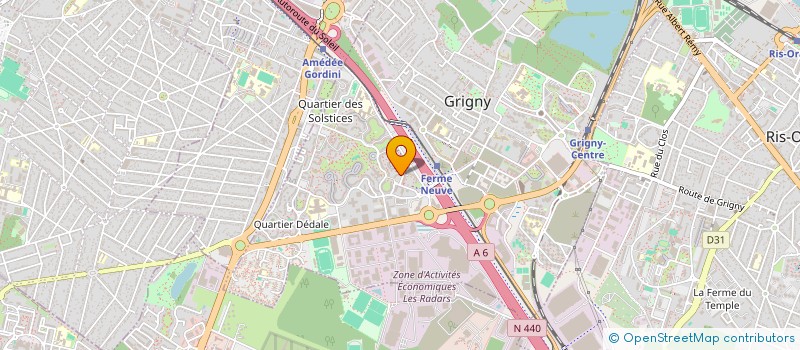 localisation de l'entreprise MONSIEUR ETANE BAUBANT  GRIGNY