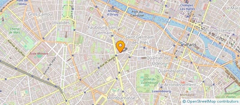 localisation de l'entreprise MONSIEUR ETELBERTO DIEZ  PARIS 07