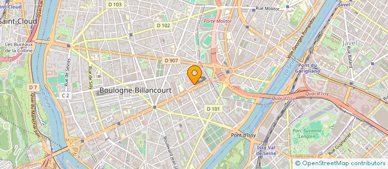 localisation de l'entreprise MONSIEUR ETHAN AZERAD à BOULOGNE-BILLANCOURT