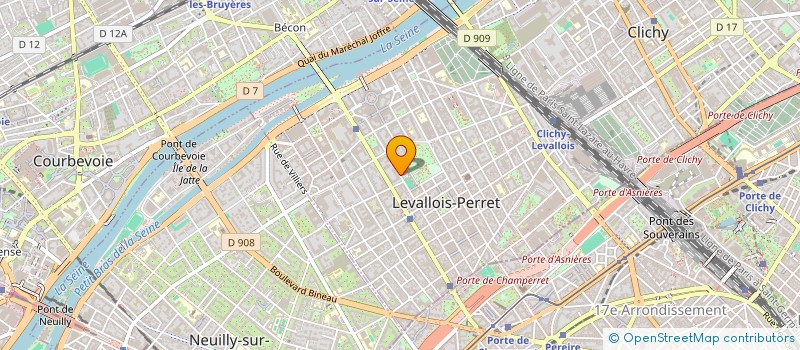 localisation de l'entreprise MONSIEUR ETHAN AZRAN à LEVALLOIS-PERRET