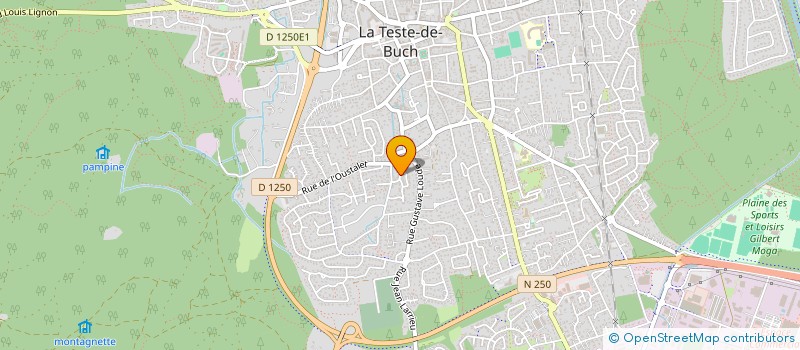 localisation de l'entreprise MONSIEUR ETHAN BARUCHEL  LA TESTE-DE-BUCH