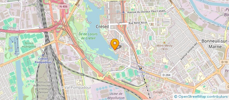 localisation de l'entreprise MONSIEUR ETHAN BENDAVID OUYOUSSEF  CRETEIL