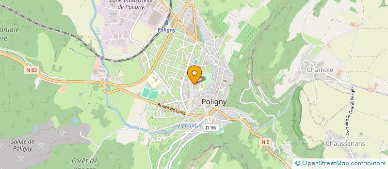 localisation de l'entreprise MONSIEUR ETHAN BERALD-CATELO à POLIGNY