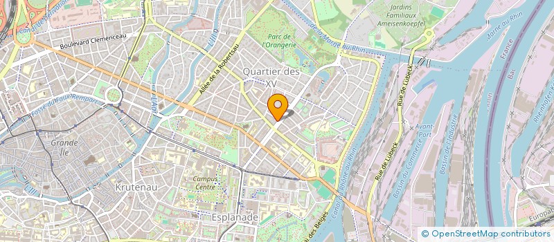 localisation de l'entreprise MONSIEUR ETHAN BERG à STRASBOURG