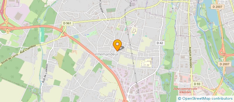 localisation de l'entreprise MONSIEUR ETHAN BODA à VILLEMANDEUR