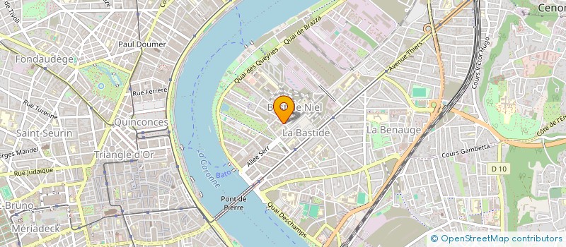 localisation de l'entreprise MONSIEUR ETHAN BRUNET  BORDEAUX