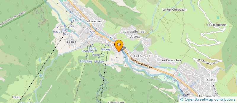 localisation de l'entreprise MONSIEUR ETHAN CABRAS  LA SALLE-LES-ALPES