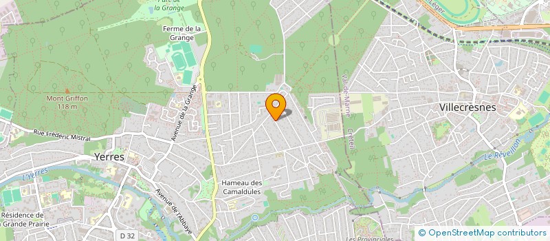 localisation de l'entreprise MONSIEUR ETHAN CALLEWAERT  YERRES