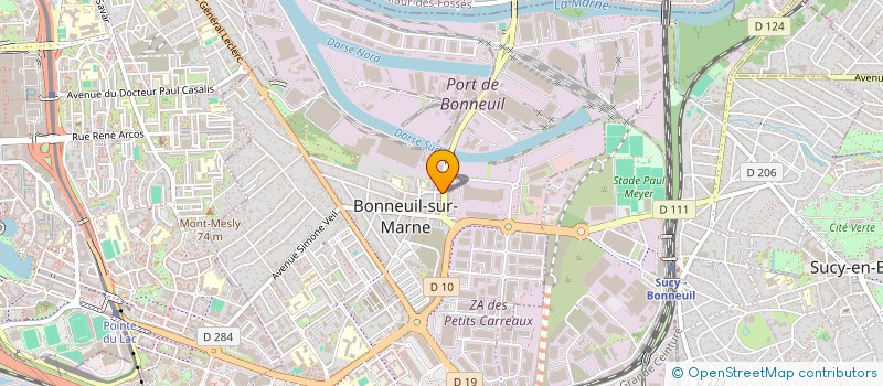 localisation de l'entreprise MONSIEUR ETHAN CHEKROUN  BONNEUIL-SUR-MARNE