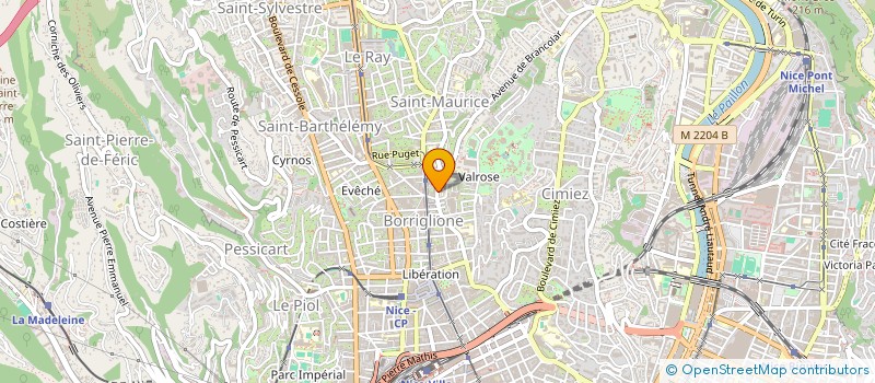 localisation de l'entreprise MONSIEUR ETHAN CHELTIEL à NICE