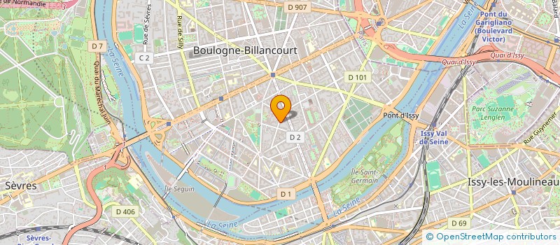 localisation de l'entreprise MONSIEUR ETHAN COLL à BOULOGNE-BILLANCOURT