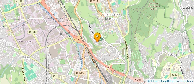 localisation de l'entreprise MONSIEUR ETHAN COLLETAZ  CHAMBERY