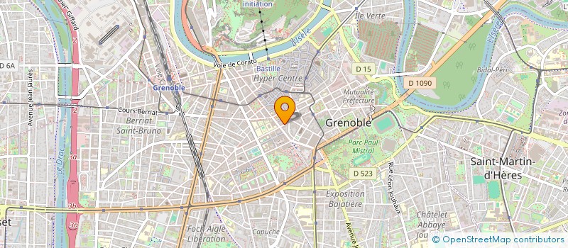 localisation de l'entreprise MONSIEUR ETHAN DARMON  GRENOBLE