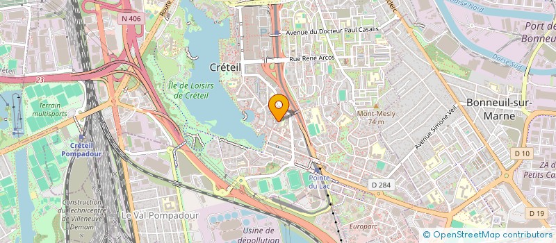 localisation de l'entreprise MONSIEUR ETHAN DERY  CRETEIL