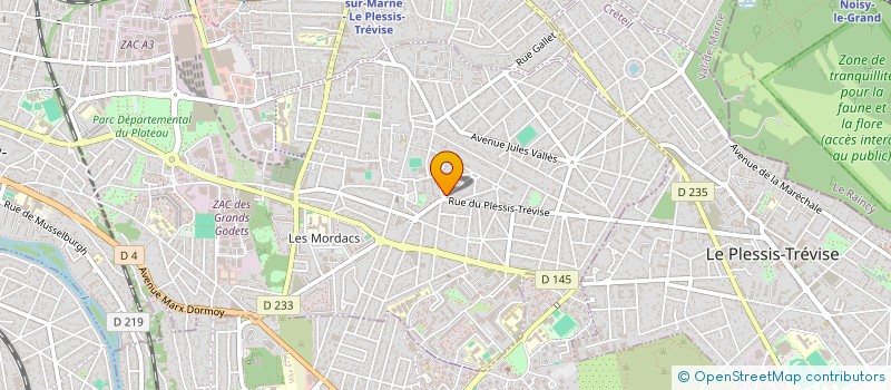 localisation de l'entreprise MONSIEUR ETHAN DROUILLARD  CHAMPIGNY-SUR-MARNE