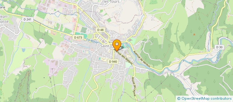 localisation de l'entreprise MONSIEUR ETHAN FAUTEREL  SAINT-CERE